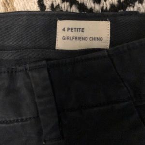 Two pairs of Gap Girlfriend Chino 4P Navy and Tan